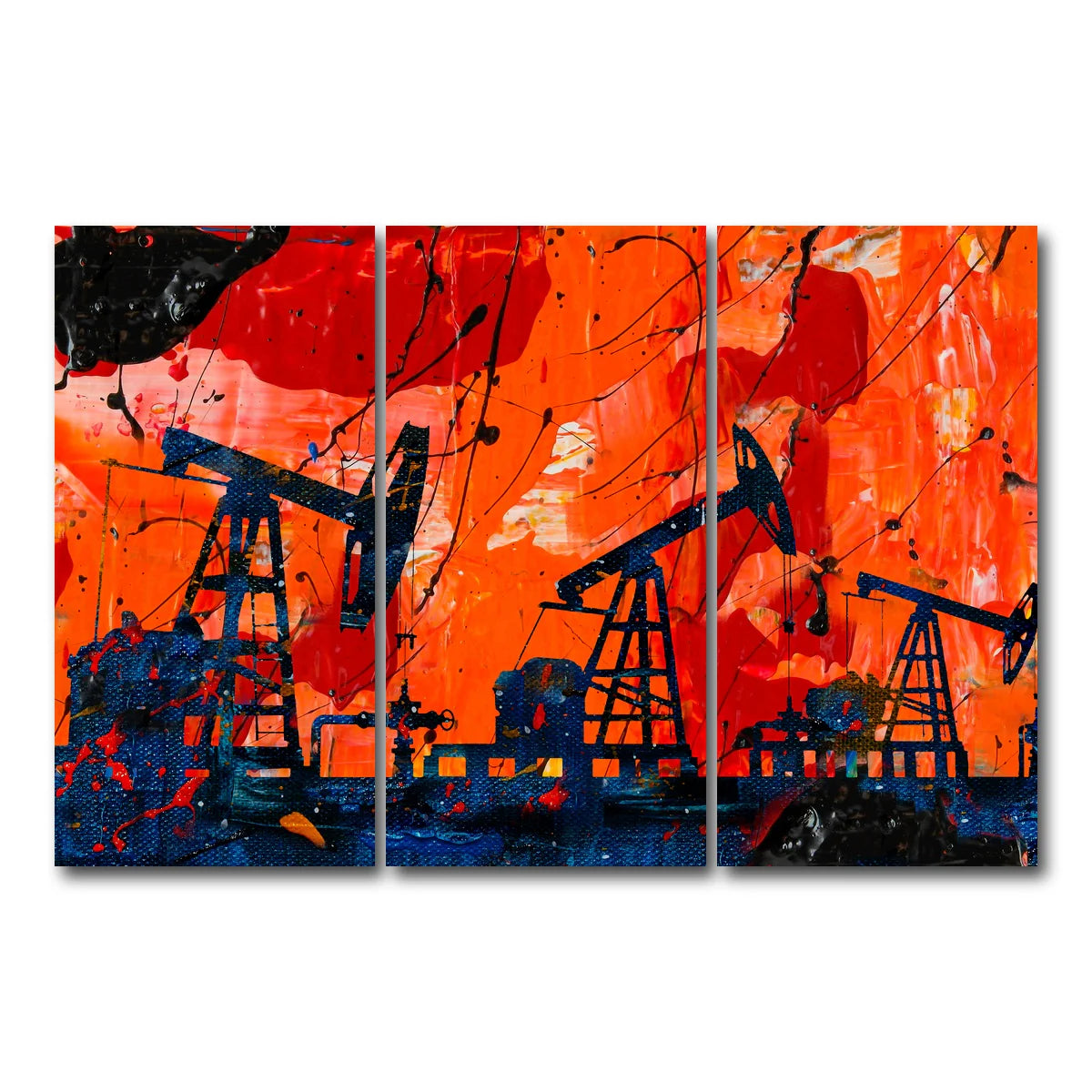 Pump Jack Wall Art