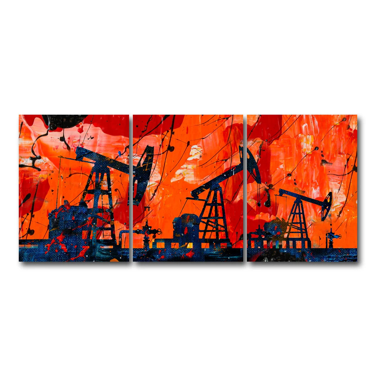 Pump Jack Wall Art