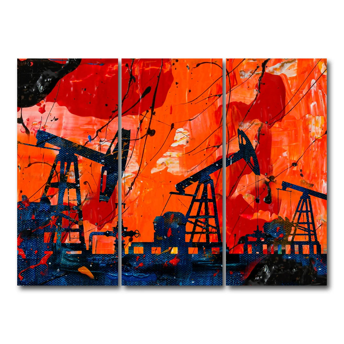 Pump Jack Wall Art