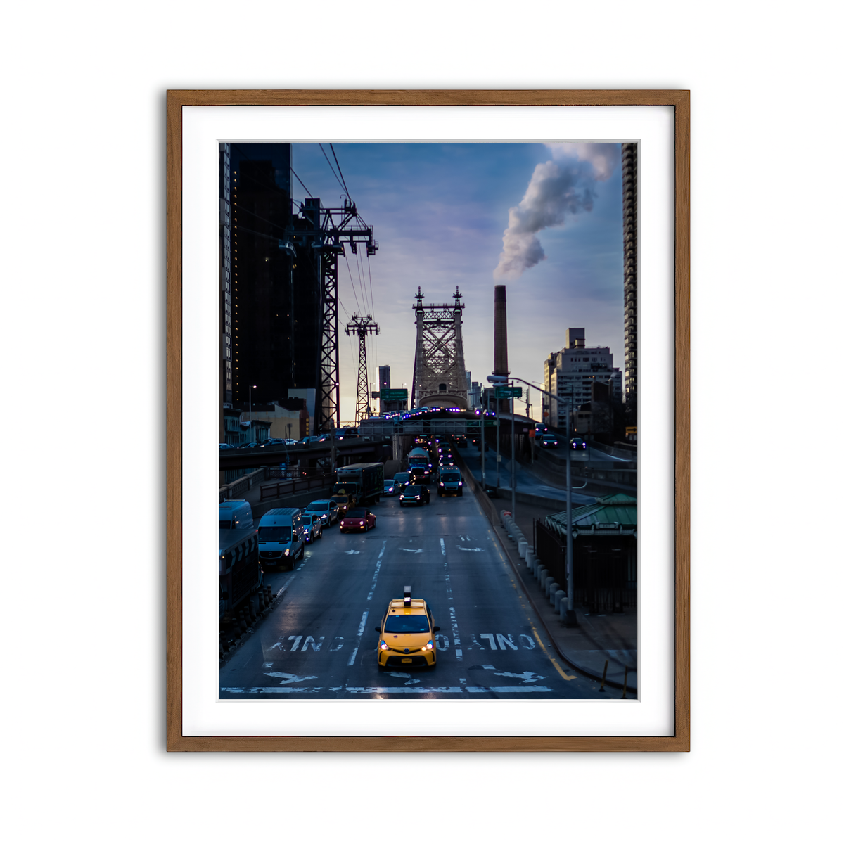 Framed Print 3x4 Walnut