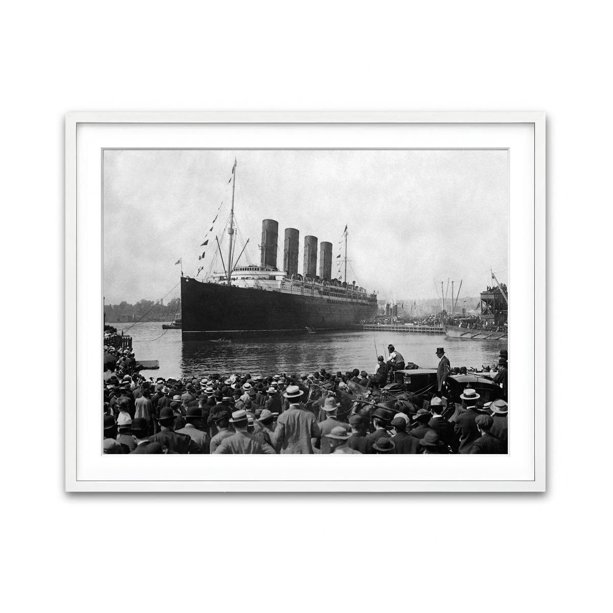 Framed Print 4x3 White