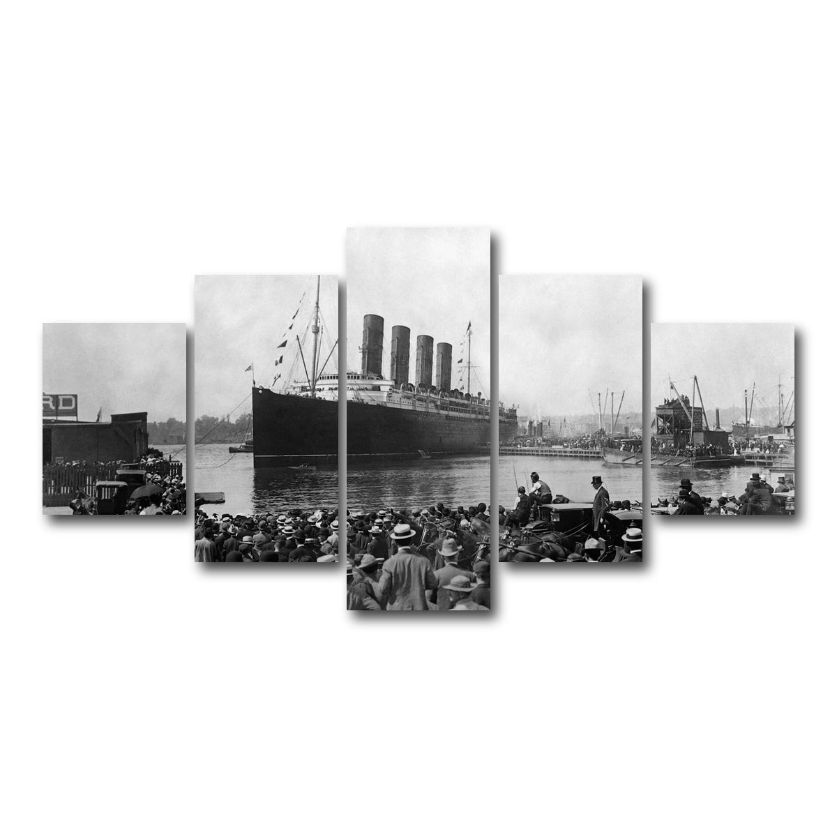 AUTO-MOCKUP WHITE | RMS Lusitania | 5 Piece | Gallery Wrap Canvas | group=5_short