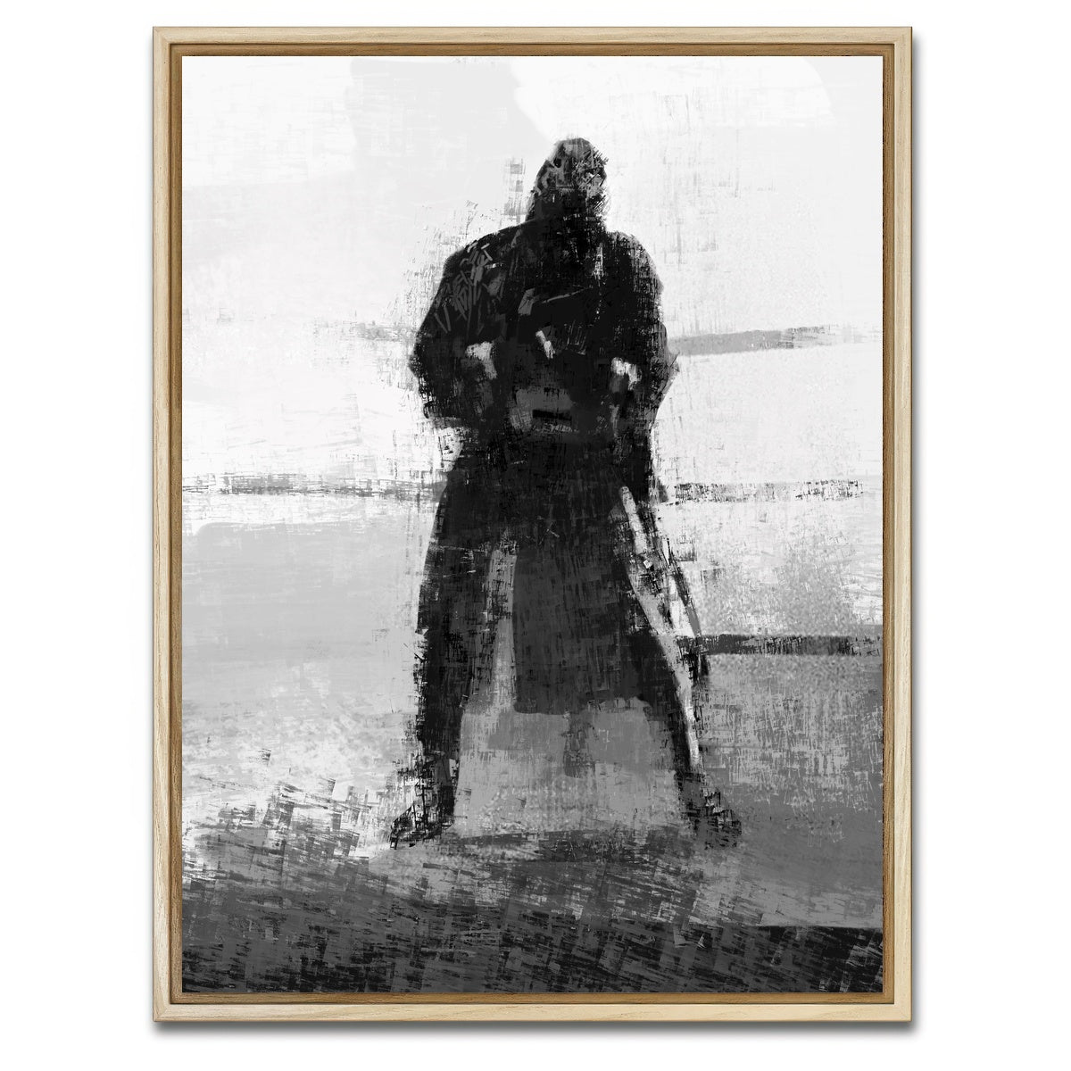 AUTO-MOCKUP WHITE | Raging Bull | 1 Piece | Natural Framed Canvas | group=3x4