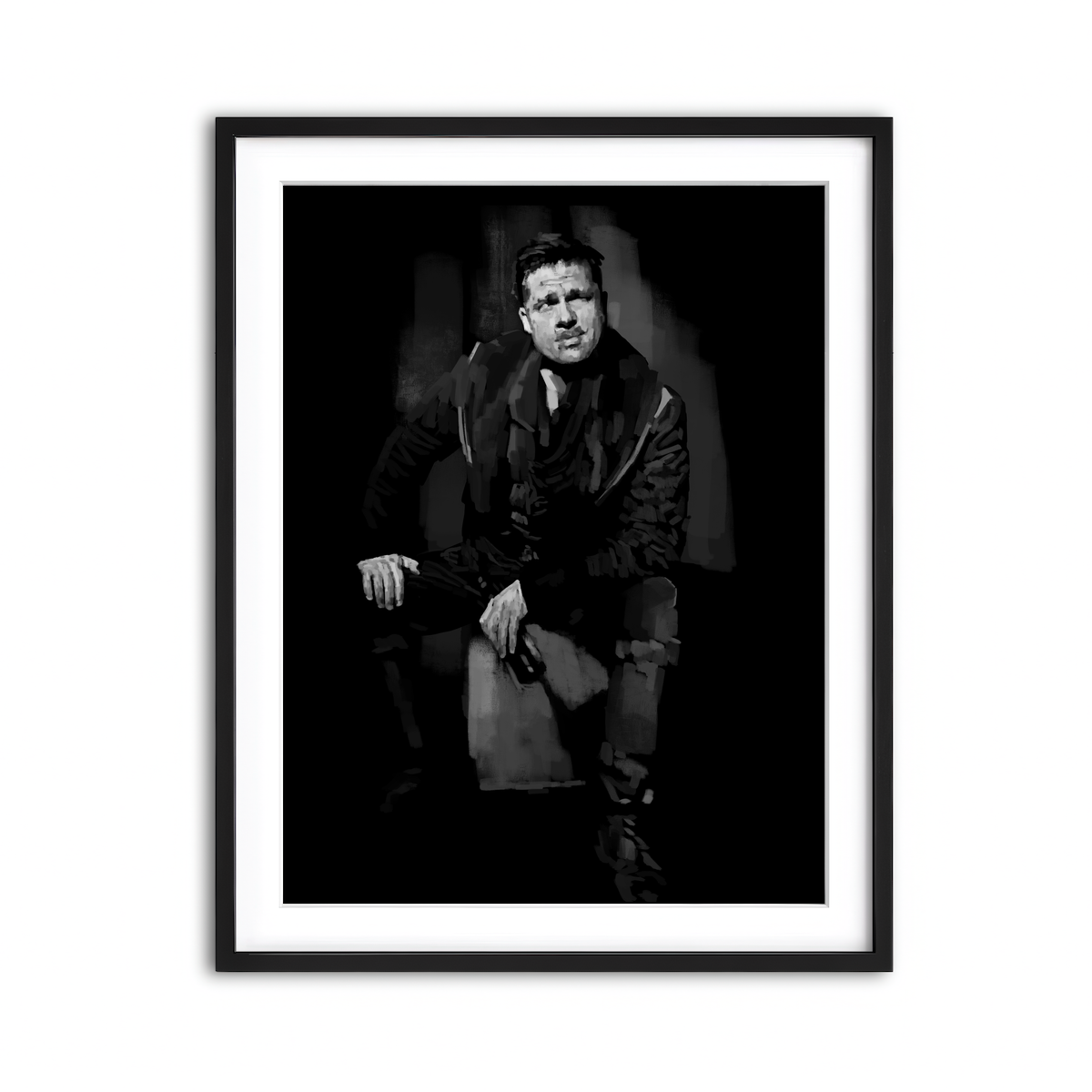 Framed Print 3x4 Black