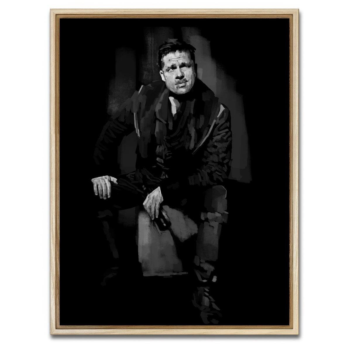 AUTO-MOCKUP WHITE | Raine | 1 Piece | Natural Framed Canvas | group=3x4