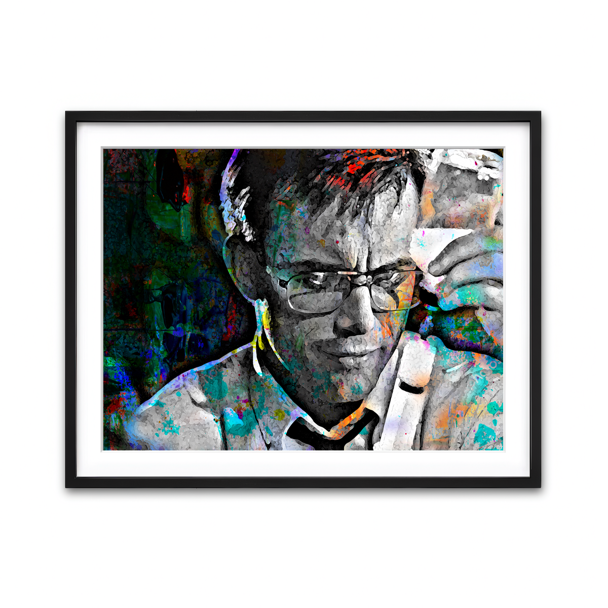 Framed Print 4x3 Black