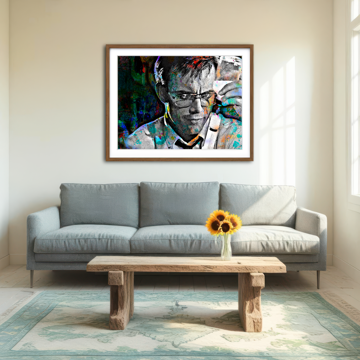 AUTO-MOCKUP ROOM | Re-Animator Wall Art