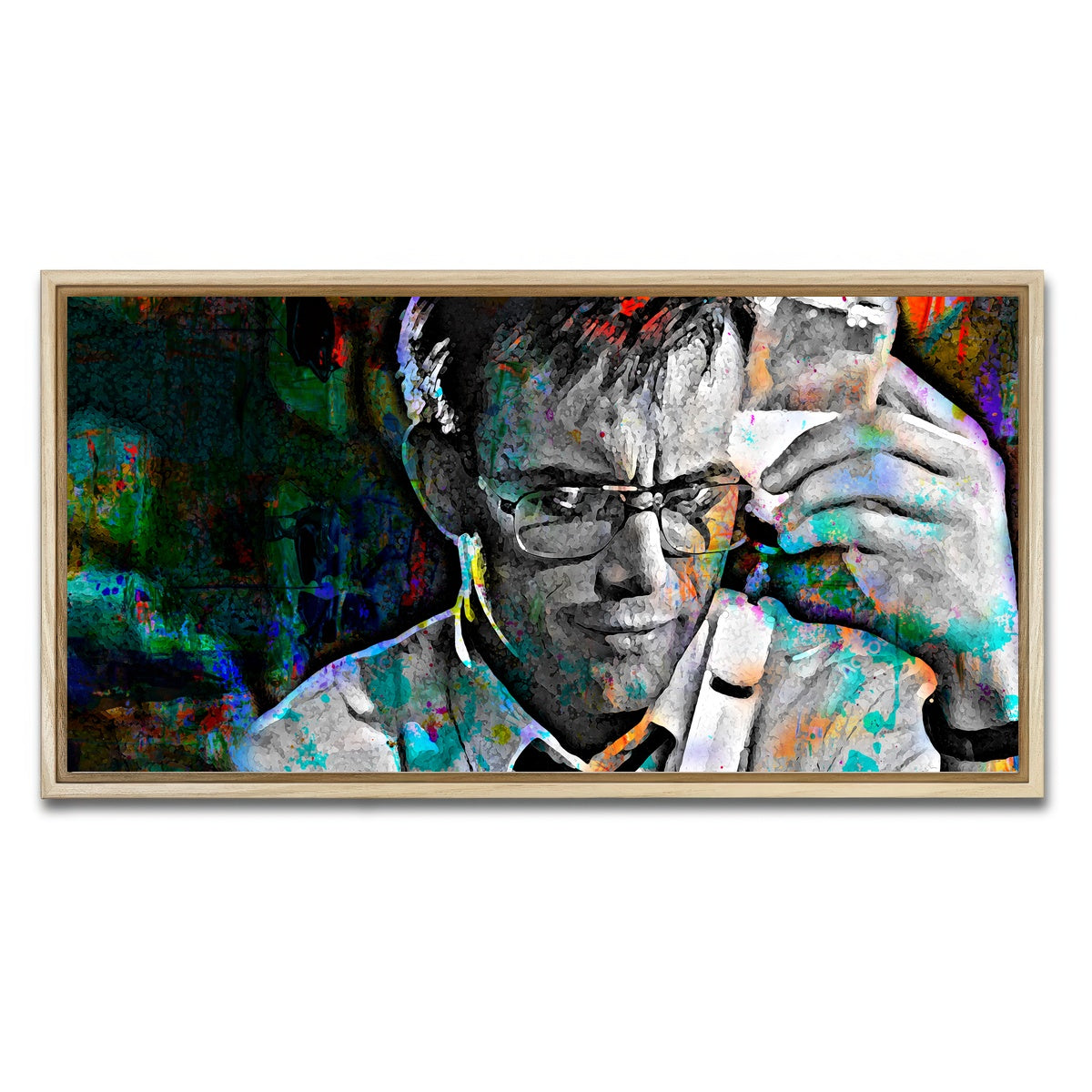 AUTO-MOCKUP WHITE | Re-Animator | 1 Piece | Natural Framed Canvas | group=2x1