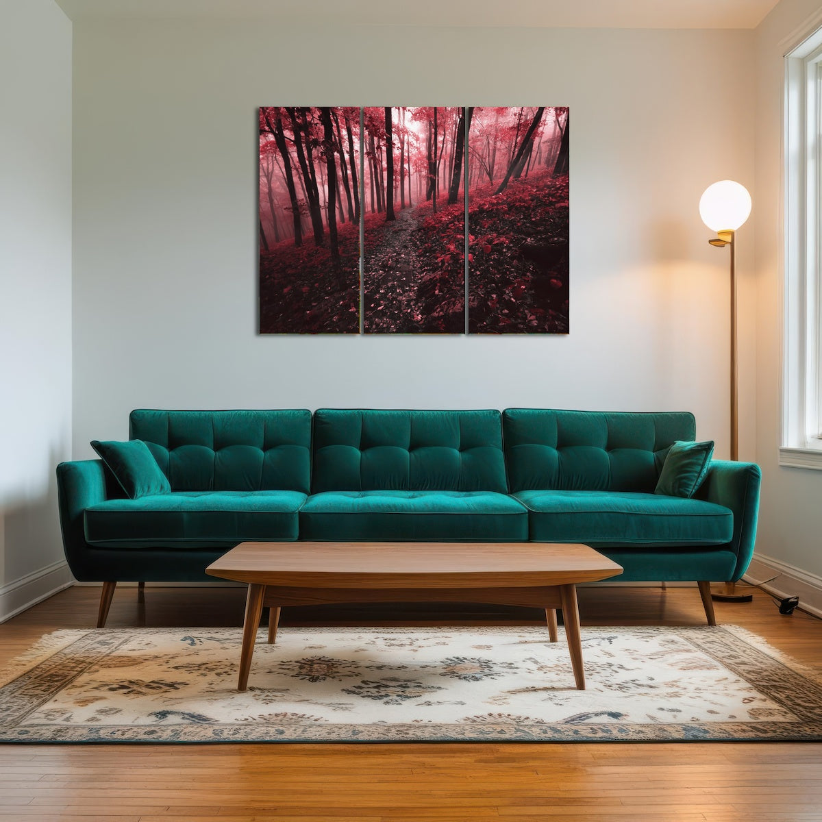 AUTO-MOCKUP ROOM | Red Forest