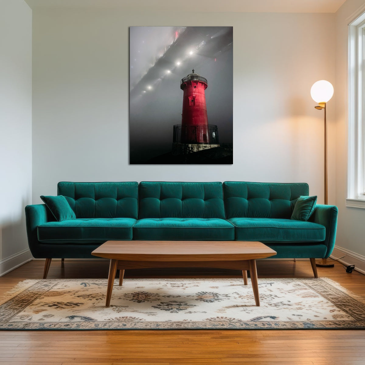 AUTO-MOCKUP ROOM | Red Lighthouse