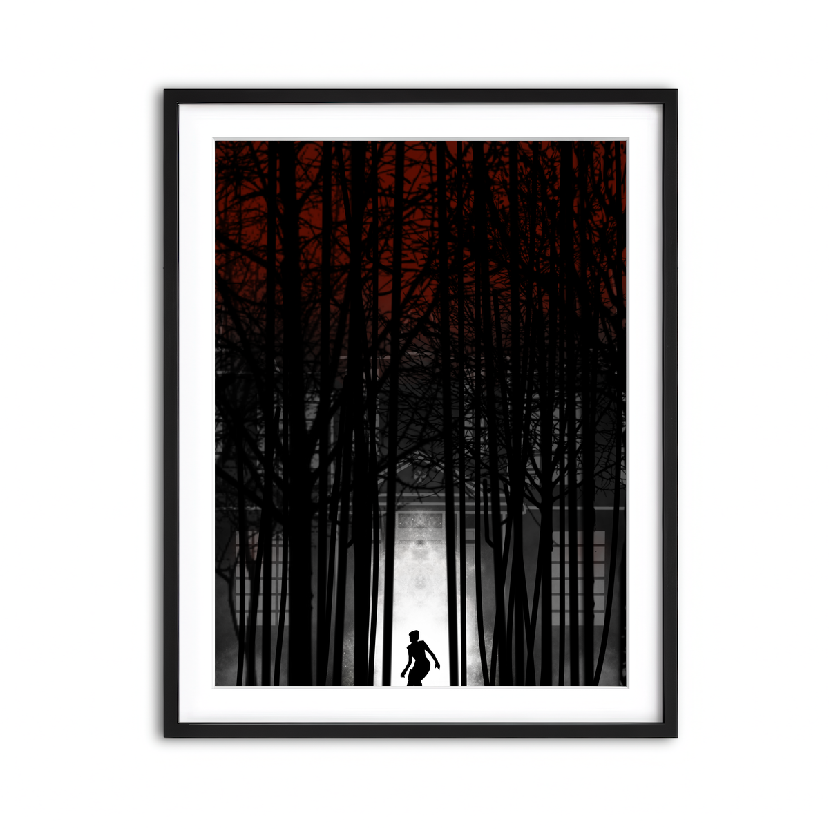 Framed Print 3x4 Black