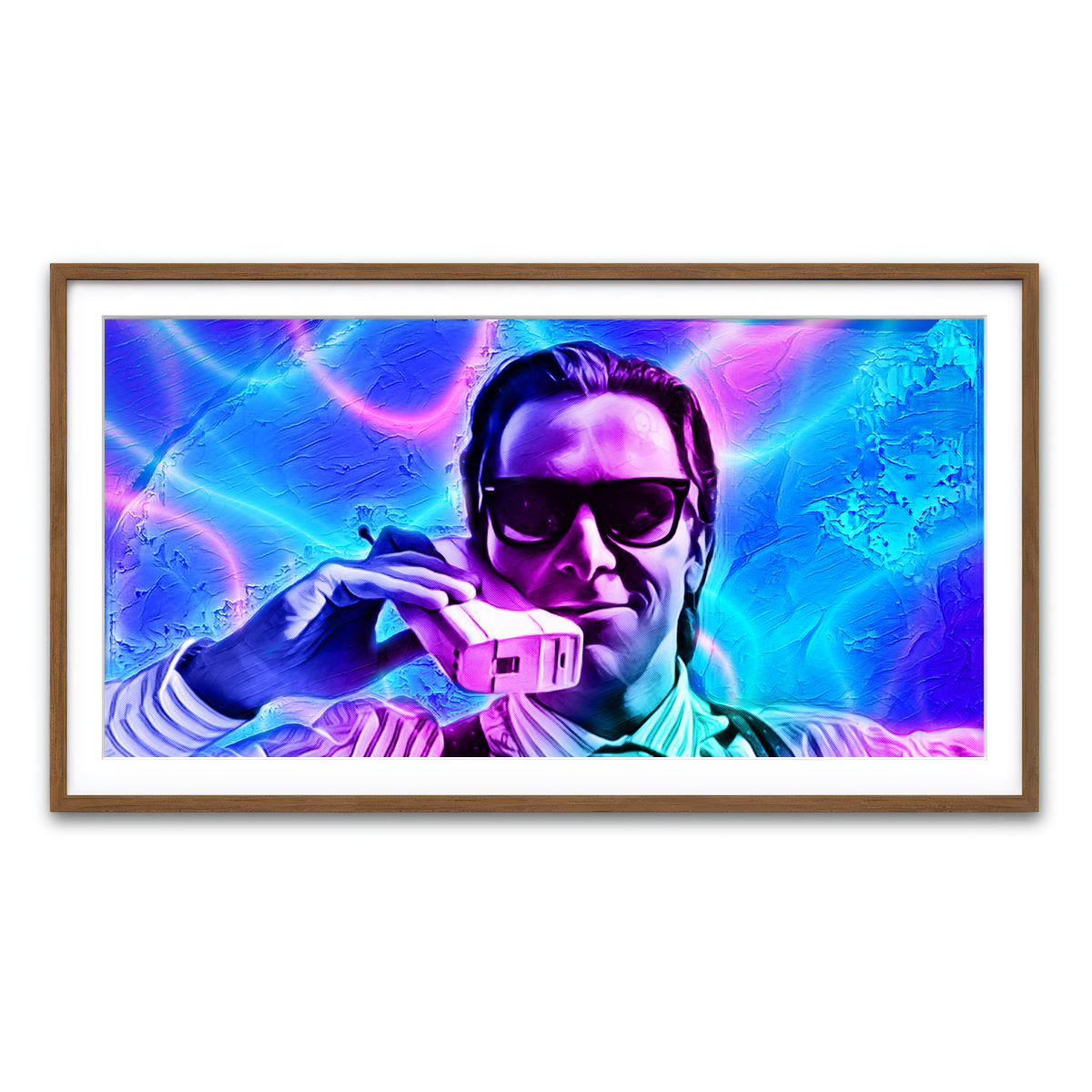 Framed Print 2x1 Walnut