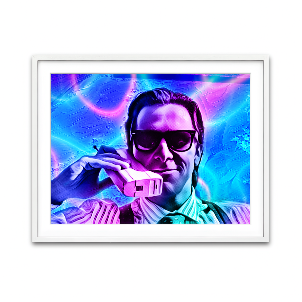 Framed Print 4x3 White