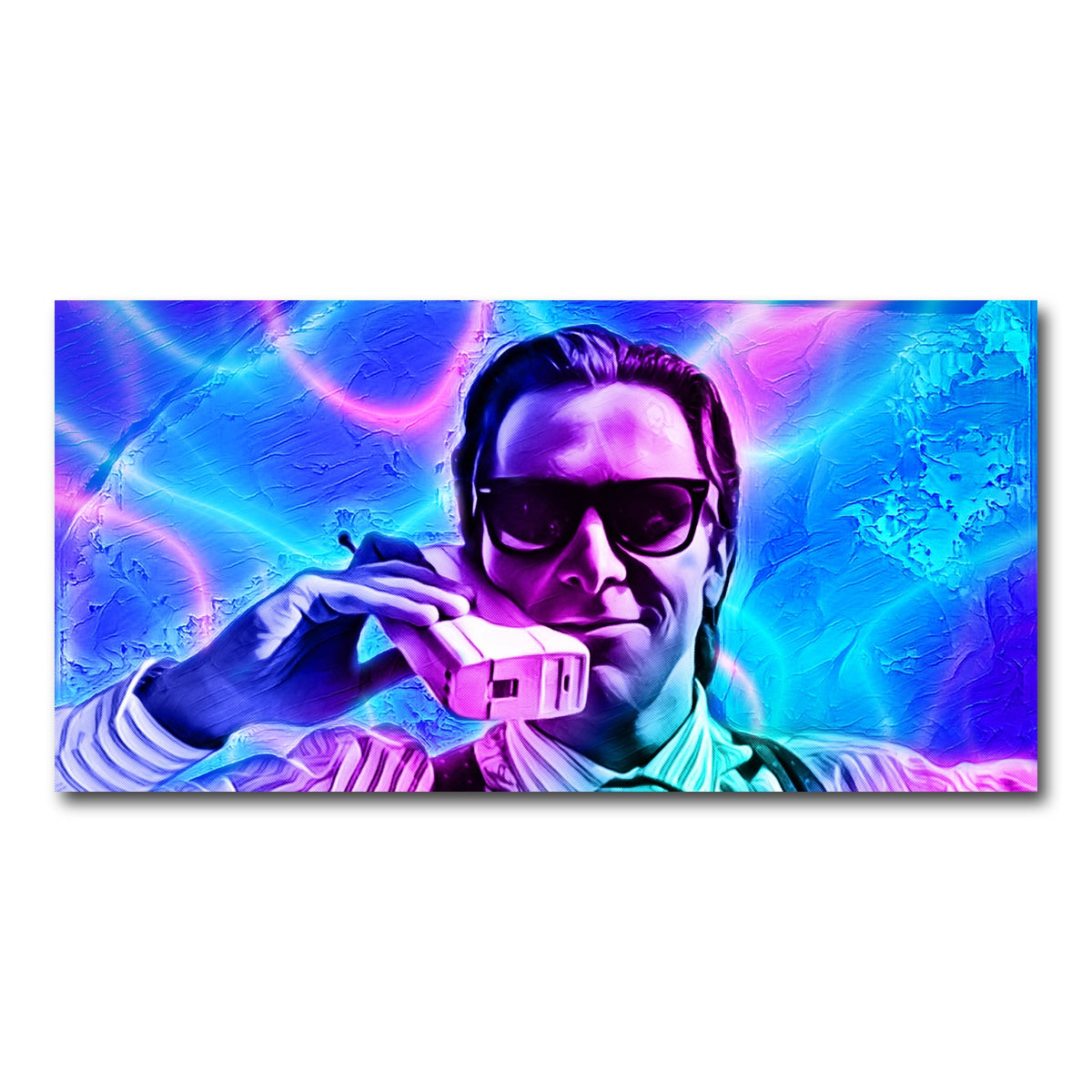 AUTO-MOCKUP WHITE | Retro Psycho | 1 Piece | Gallery Wrap Canvas | group=2x1