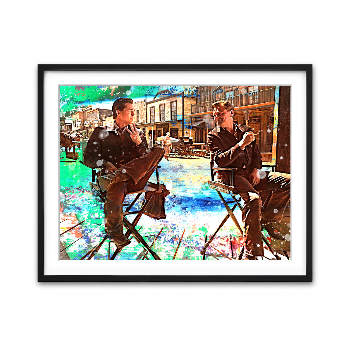 Framed Print 4x3 Black