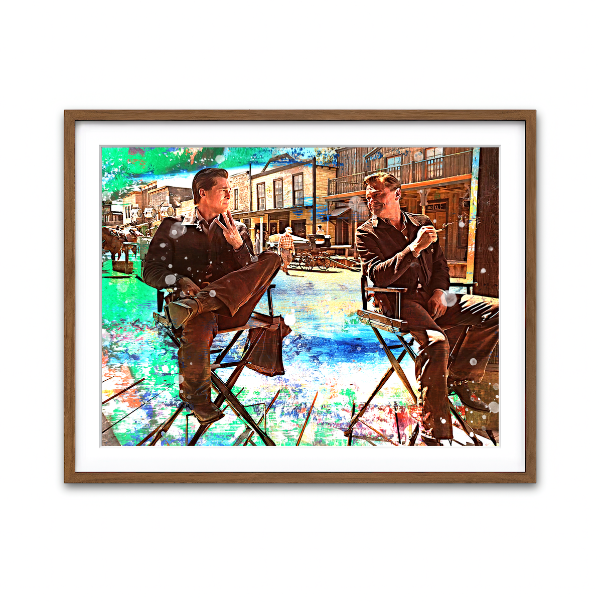 Framed Print 4x3 Walnut