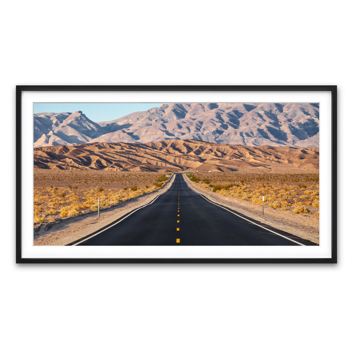 Framed Print 2x1 Black