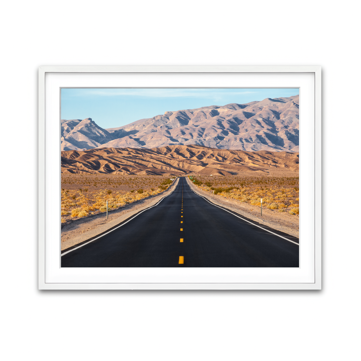 Framed Print 4x3 White