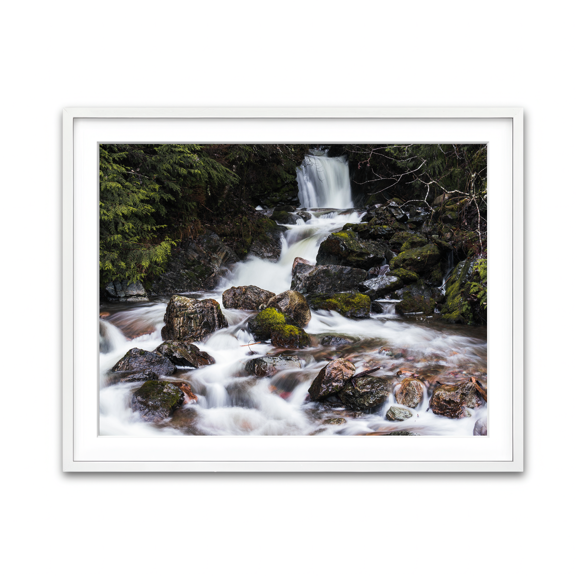Framed Print 4x3 White