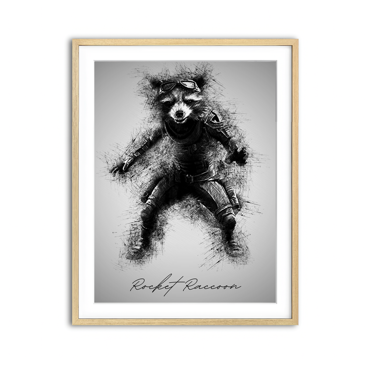 Framed Print 3x4 Natural