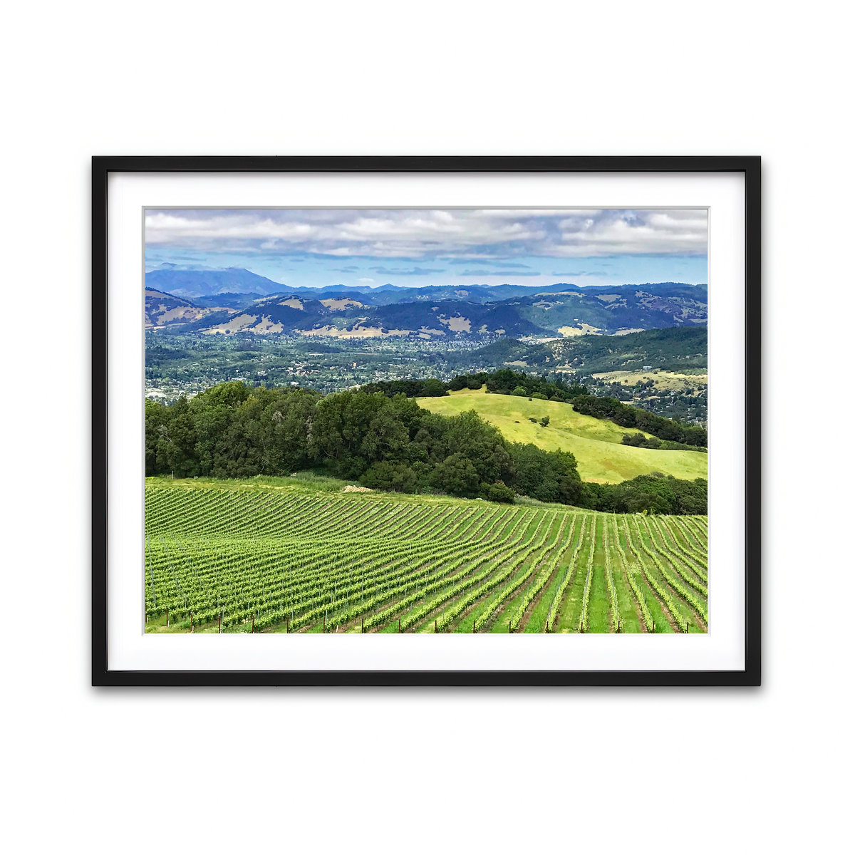 Framed Print 4x3 Black