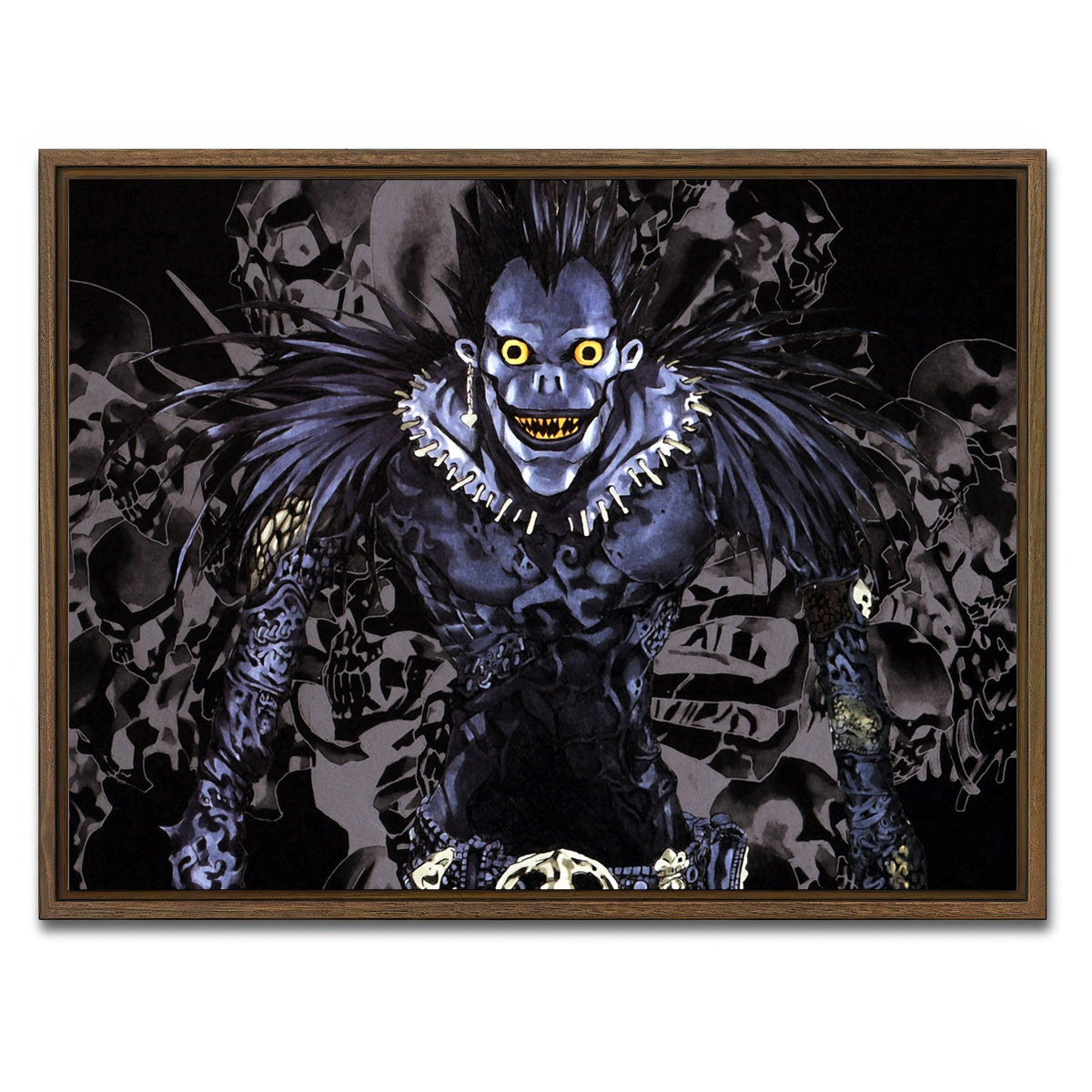 AUTO-MOCKUP WHITE | Ryuk | 1 Piece | Walnut Framed Canvas | group=4x3