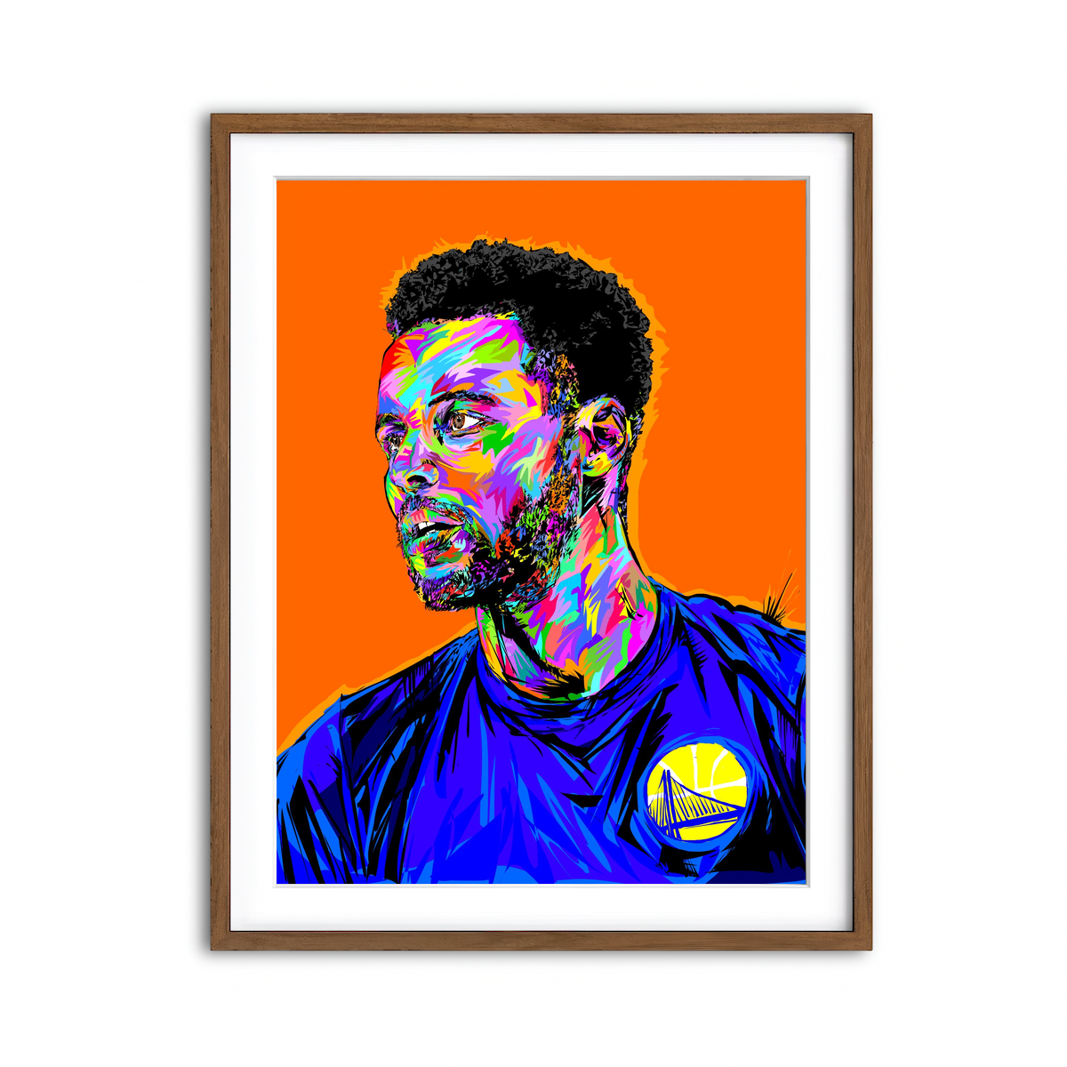 Framed Print 3x4 Walnut