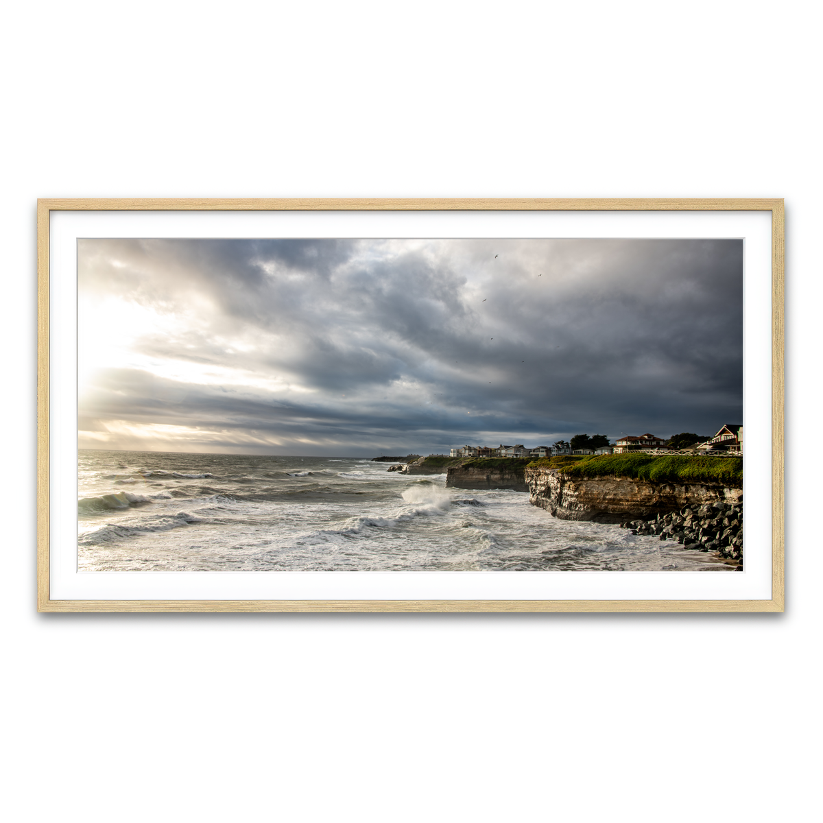 Santa Cruz Sunset Wall Art