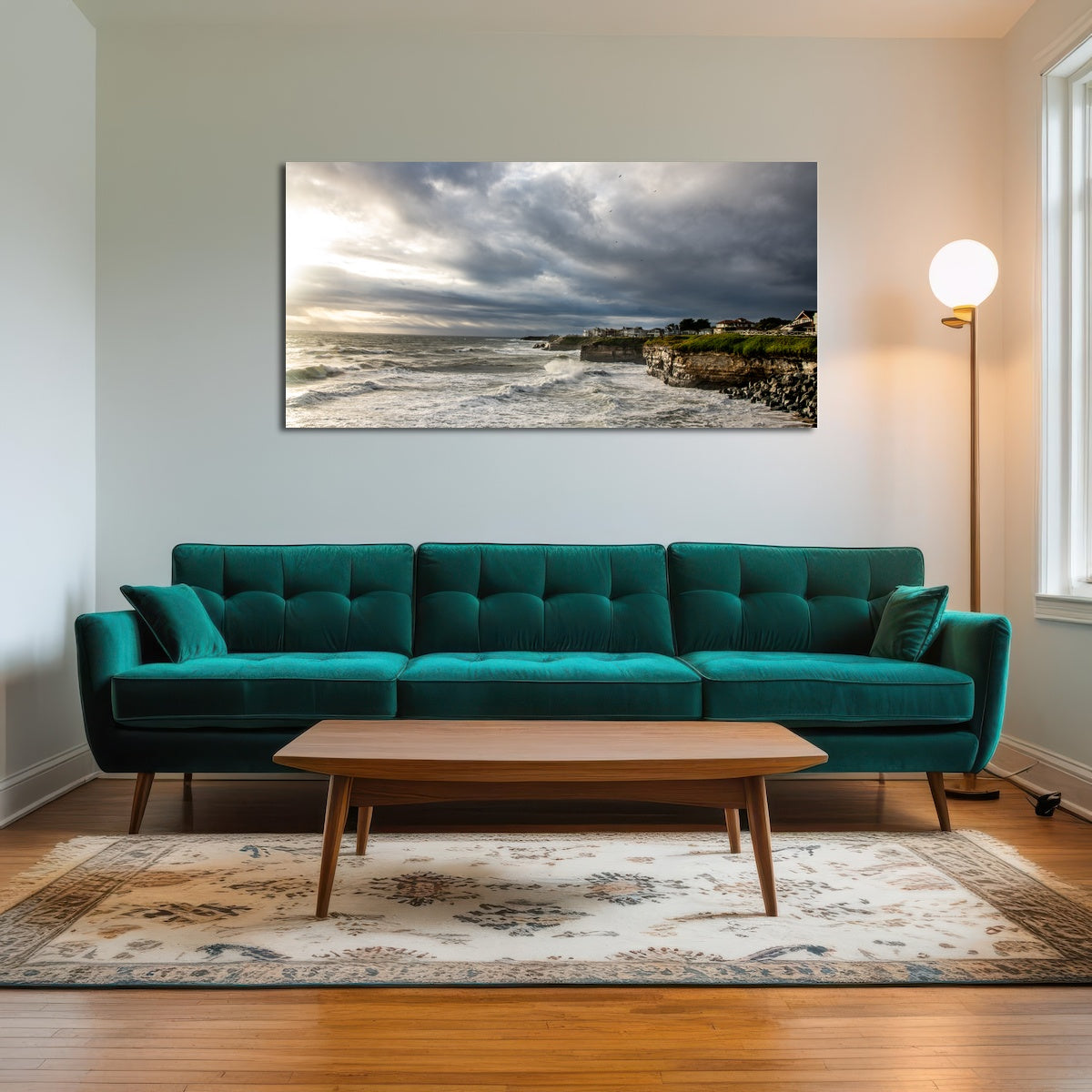 Santa Cruz Sunset Wall Art