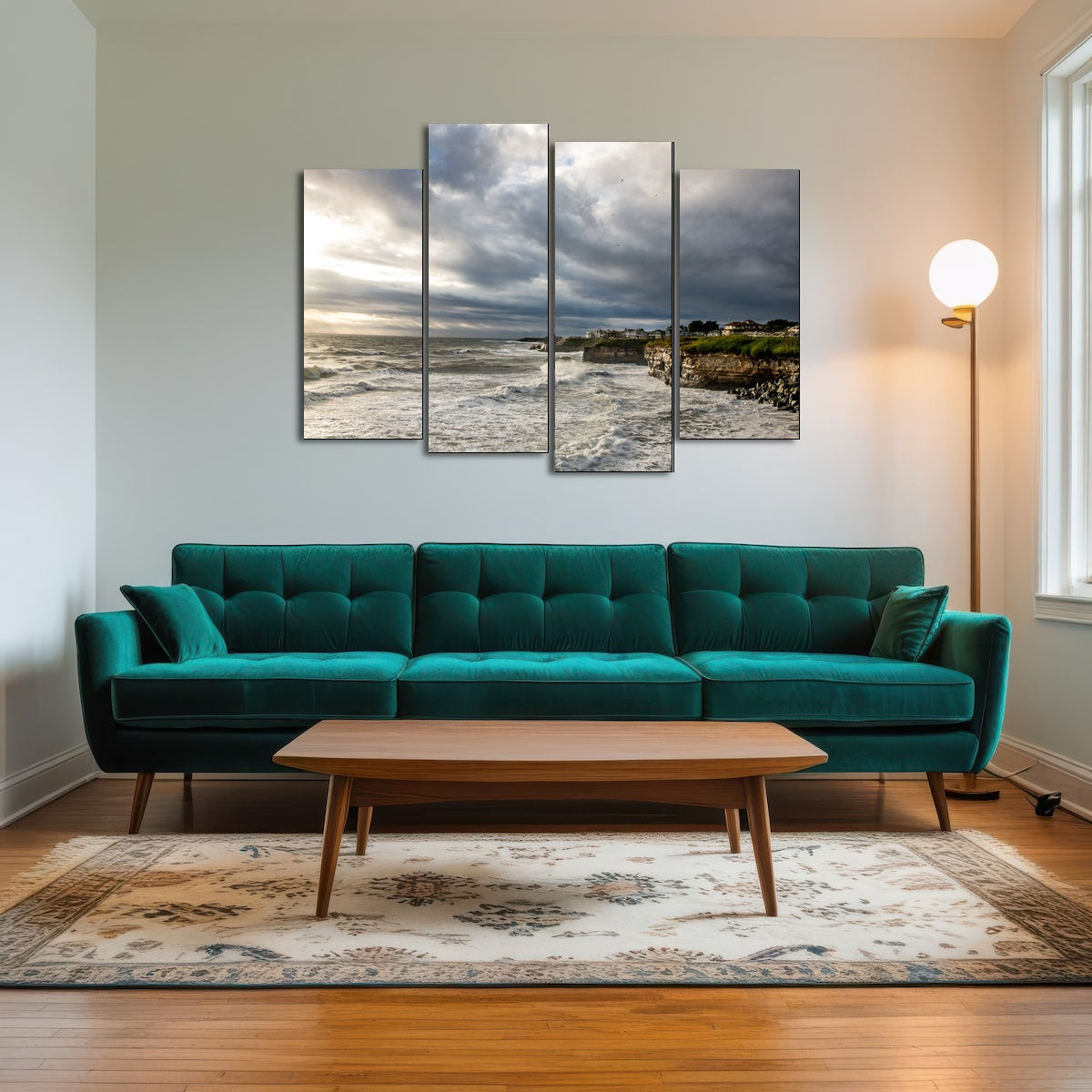 Santa Cruz Sunset Wall Art