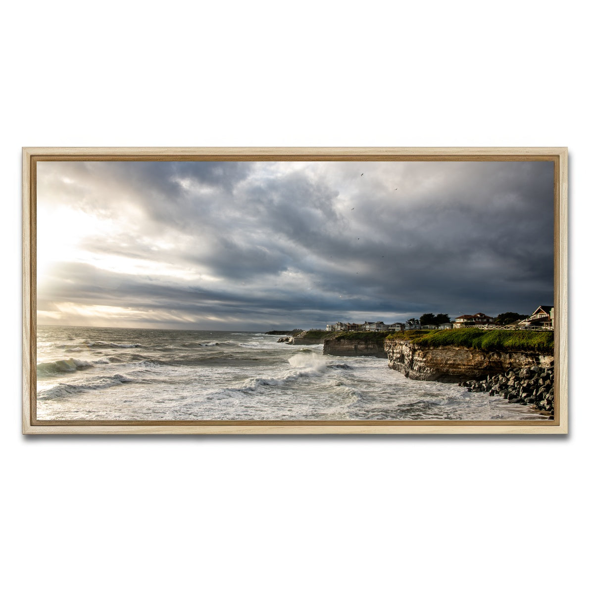 Santa Cruz Sunset Wall Art