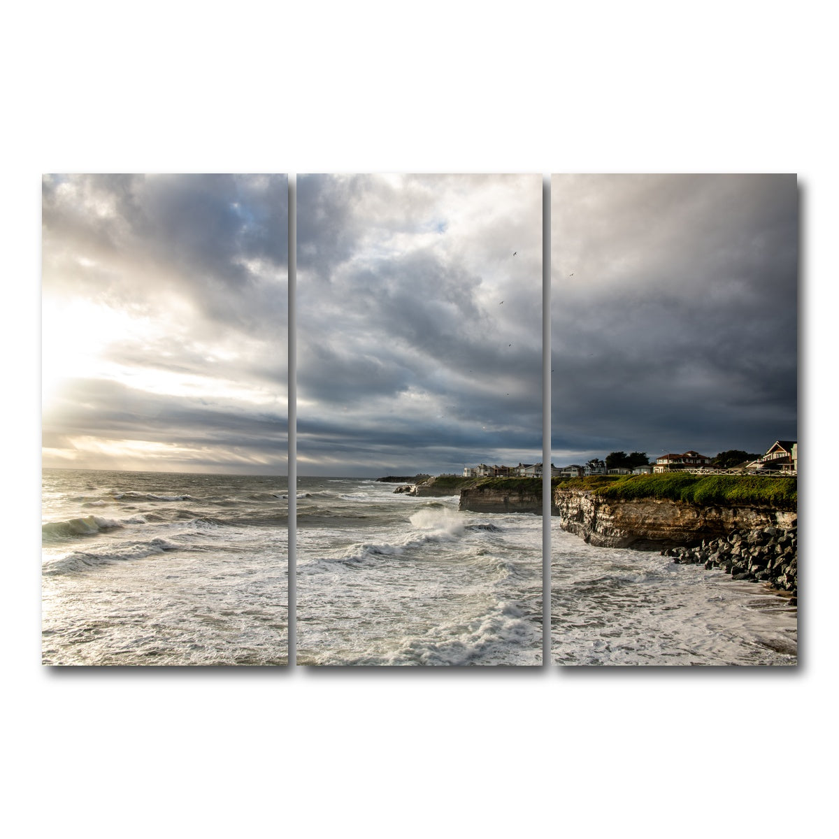 Santa Cruz Sunset Wall Art