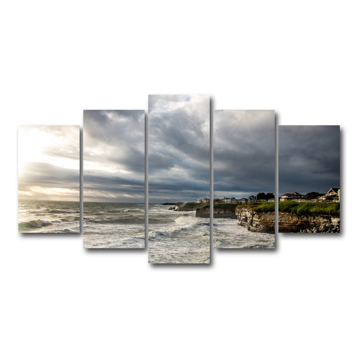 Santa Cruz Sunset Wall Art