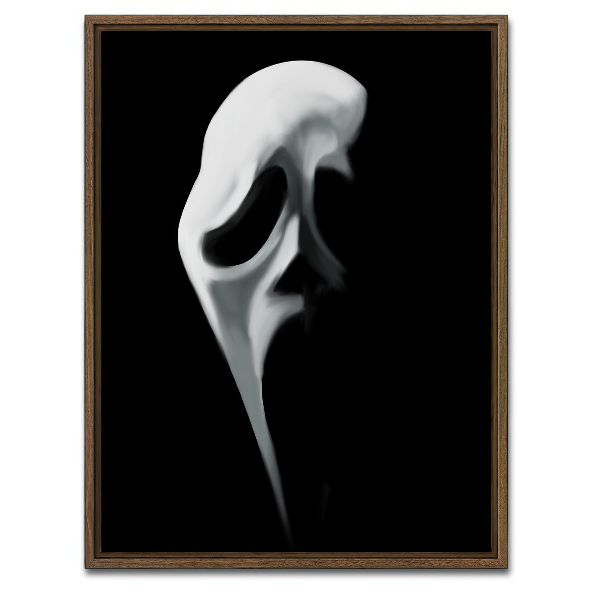 AUTO-MOCKUP WHITE | Scare | 1 Piece | Walnut Framed Canvas | group=3x4