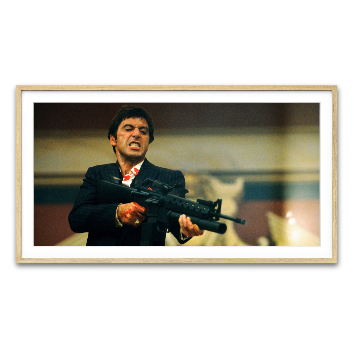 Framed Print 2x1 Natural