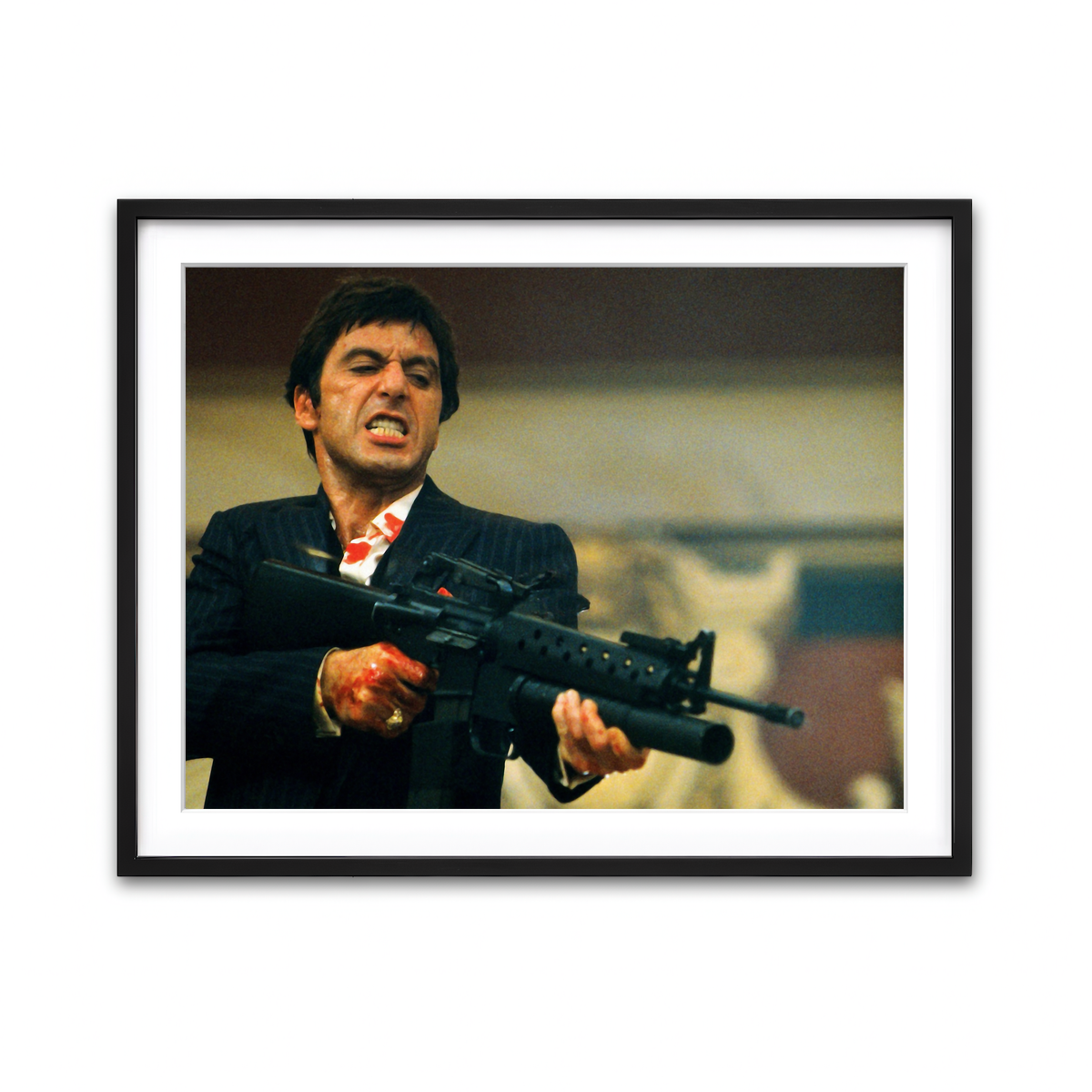 Framed Print 4x3 Black