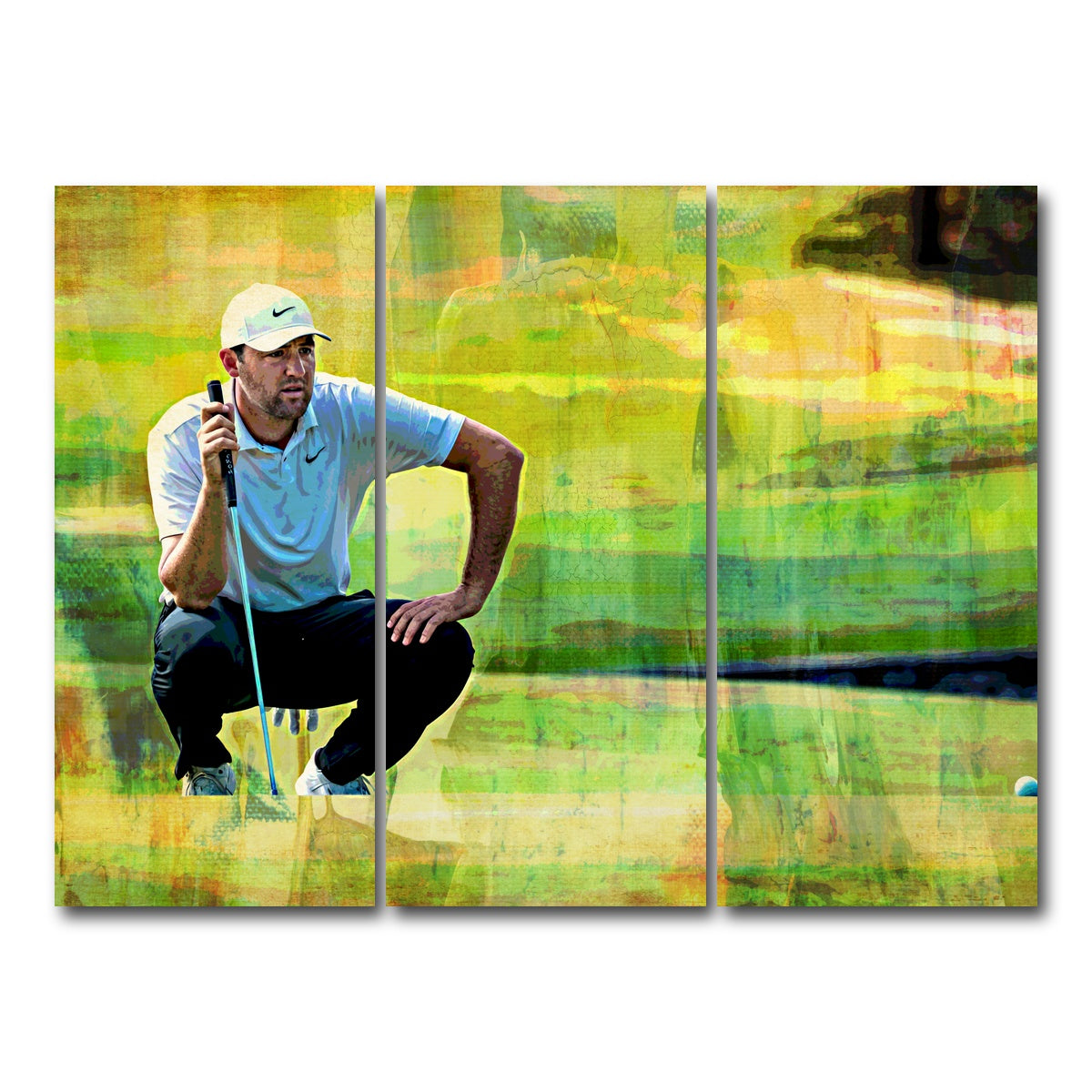 AUTO-MOCKUP WHITE | Scheffler | 3 Piece | Gallery Wrap Canvas | group=8x18