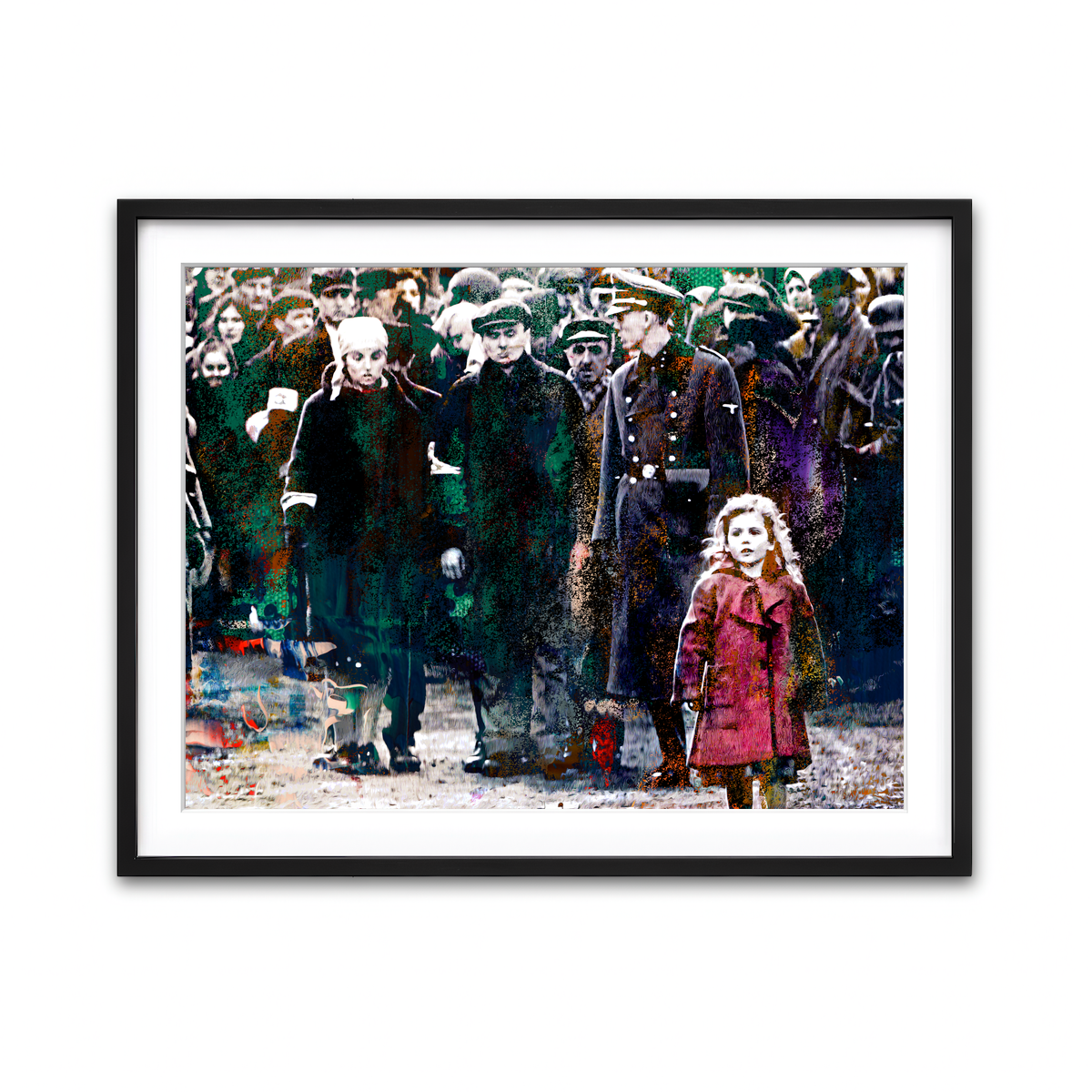 Framed Print 4x3 Black