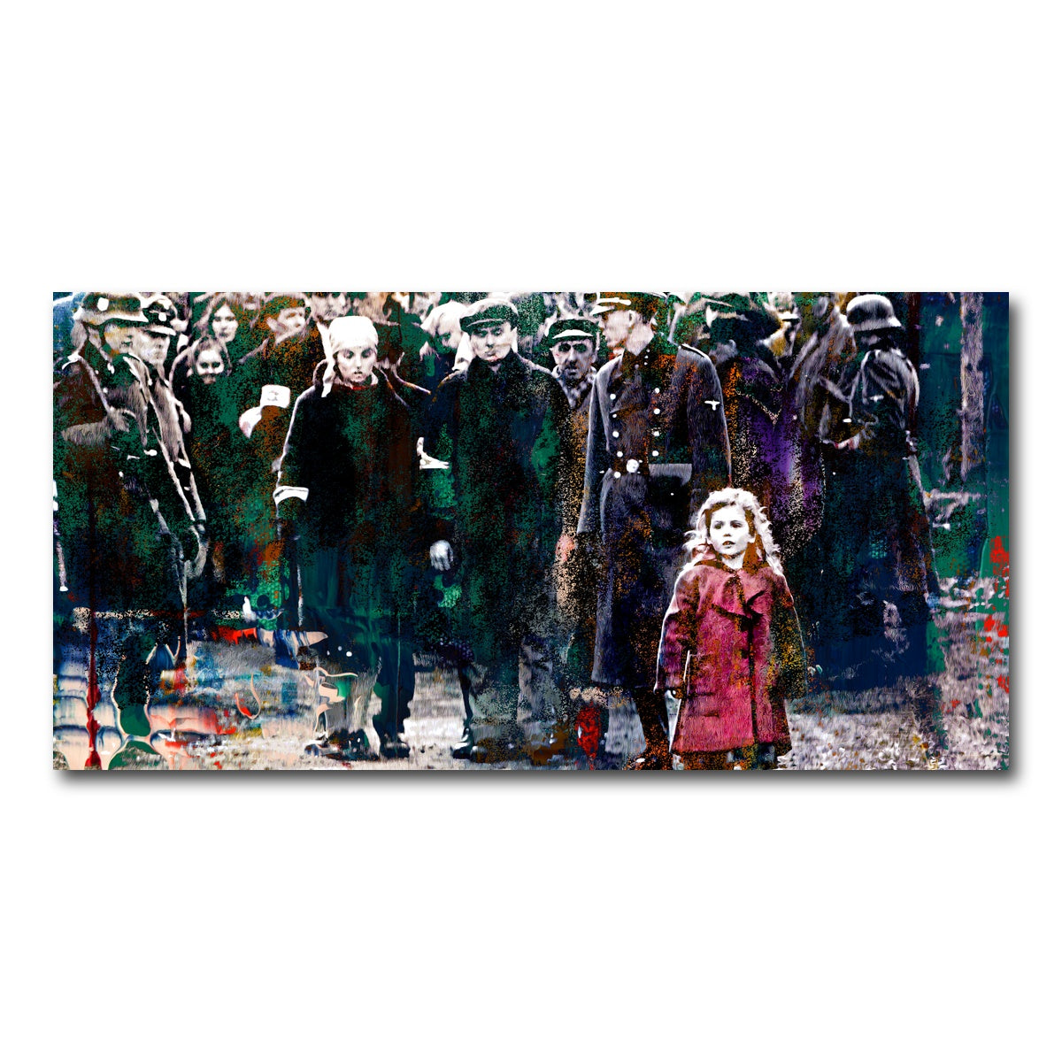 AUTO-MOCKUP WHITE | Schindler's List | 1 Piece | Gallery Wrap Canvas | group=2x1