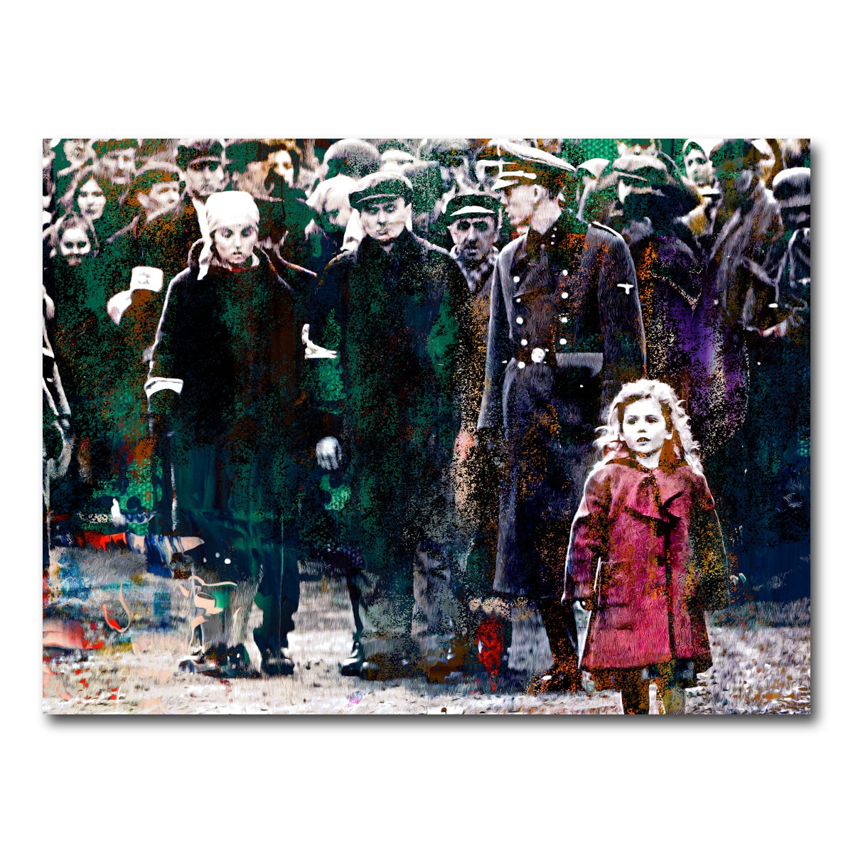 AUTO-MOCKUP WHITE | Schindler's List | 1 Piece | Gallery Wrap Canvas | group=4x3