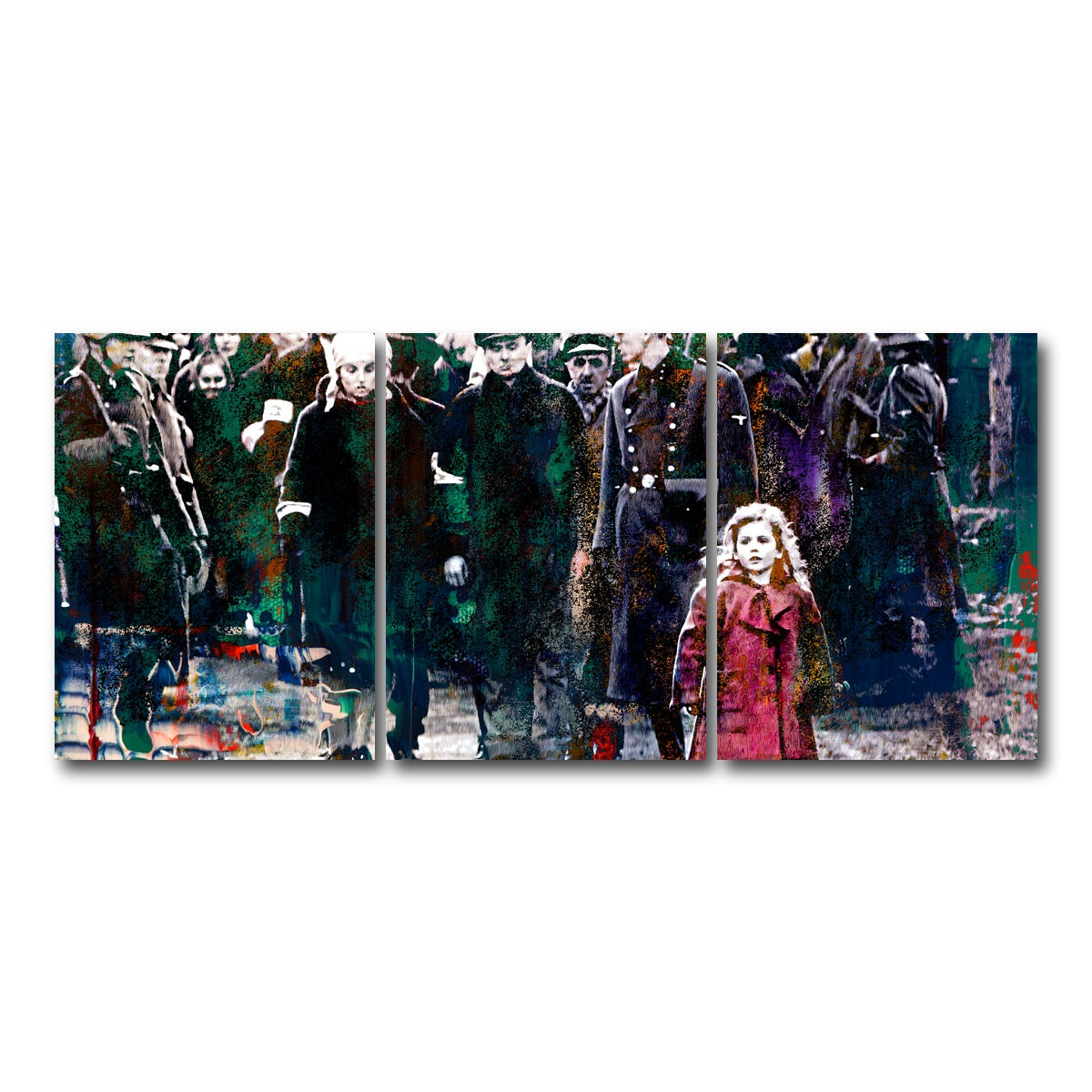 AUTO-MOCKUP WHITE | Schindler's List | 3 Piece | Gallery Wrap Canvas | group=18x24