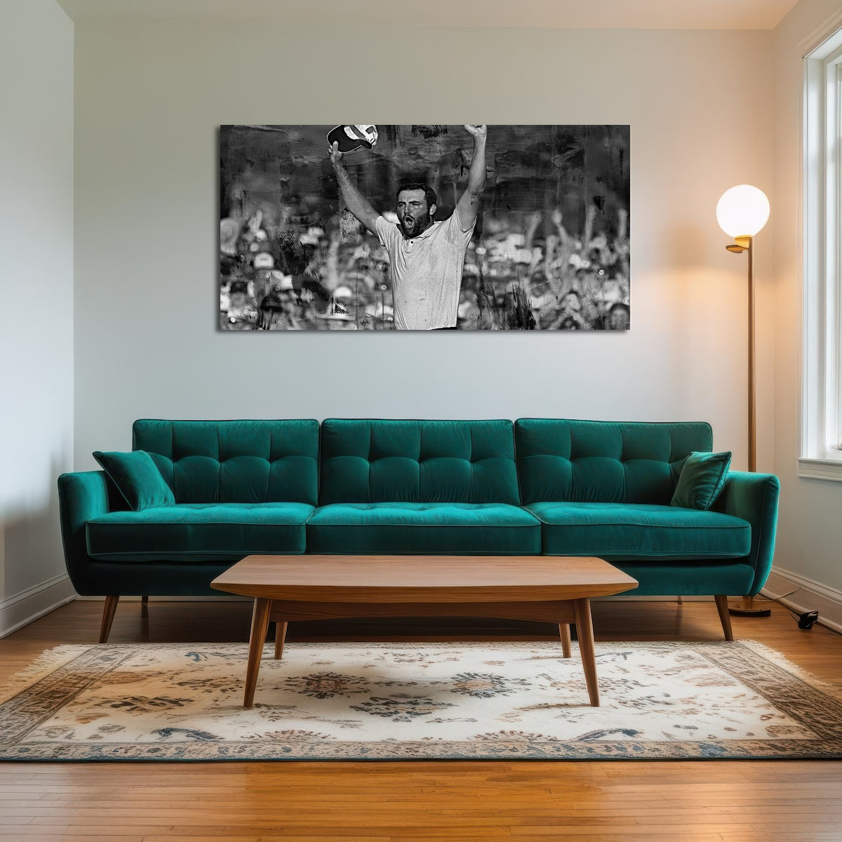 AUTO-MOCKUP ROOM | Scottie Scheffler Grayscale