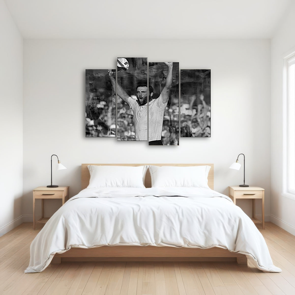 AUTO-MOCKUP ROOM | Scottie Scheffler Grayscale