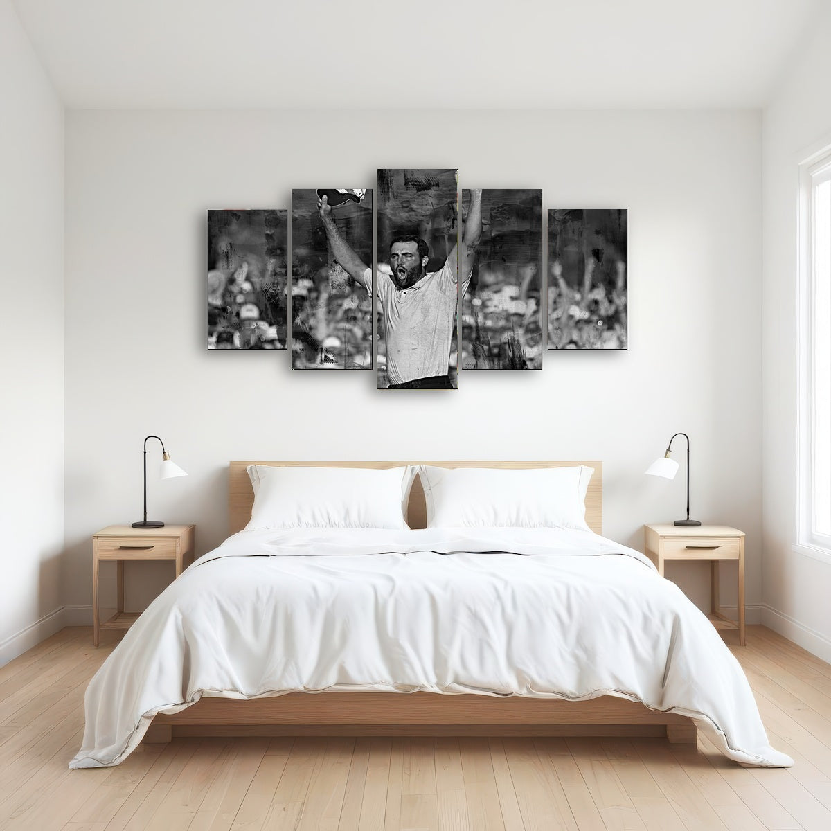 AUTO-MOCKUP ROOM | Scottie Scheffler Grayscale