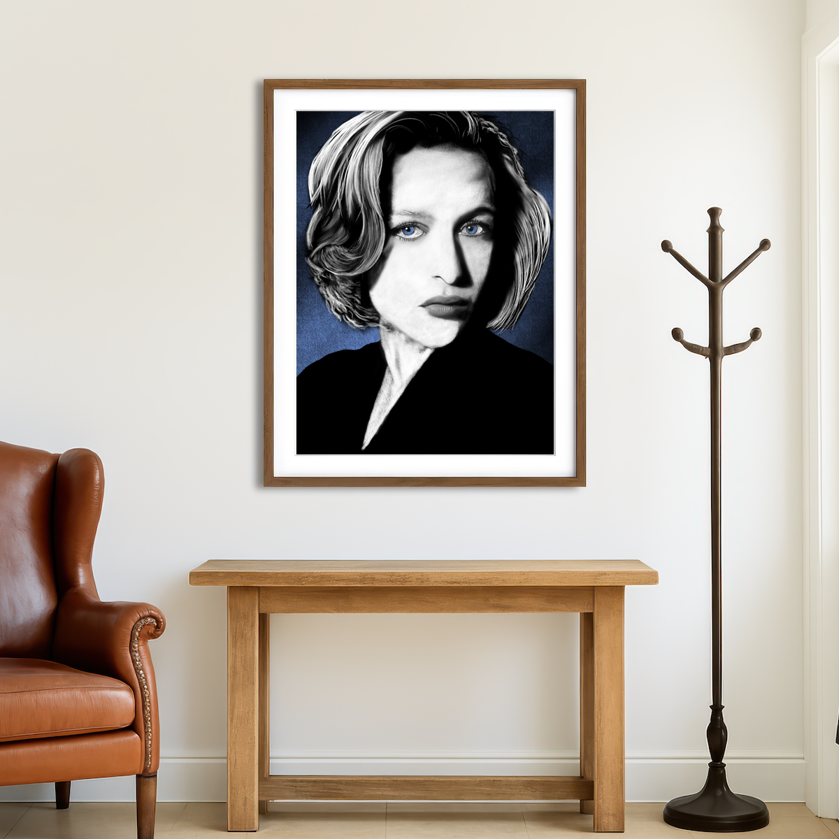 AUTO-MOCKUP ROOM | Scully 2 Wall Art