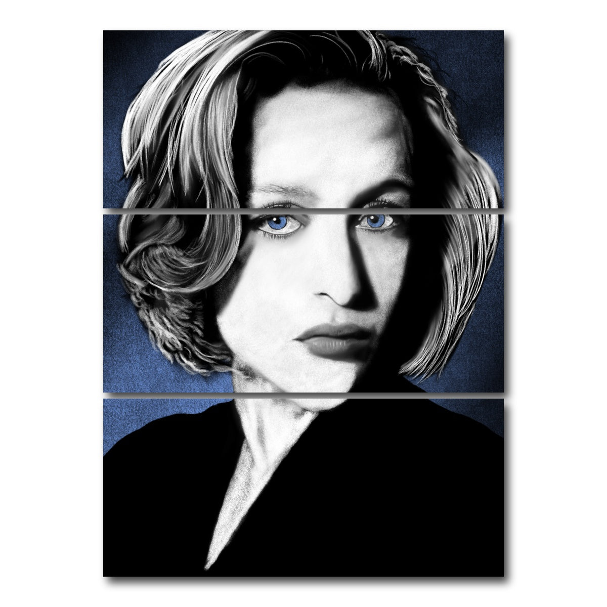 AUTO-MOCKUP WHITE | Scully 2 | 3 Piece | Gallery Wrap Canvas | group=8x18_stacked