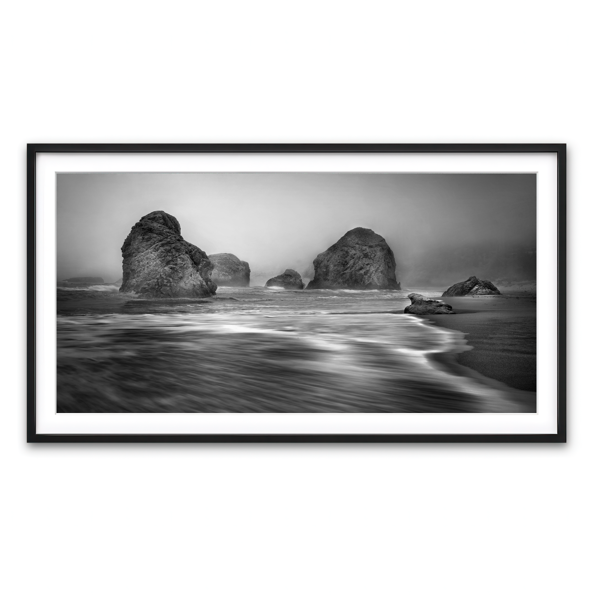 Framed Print 2x1 Black