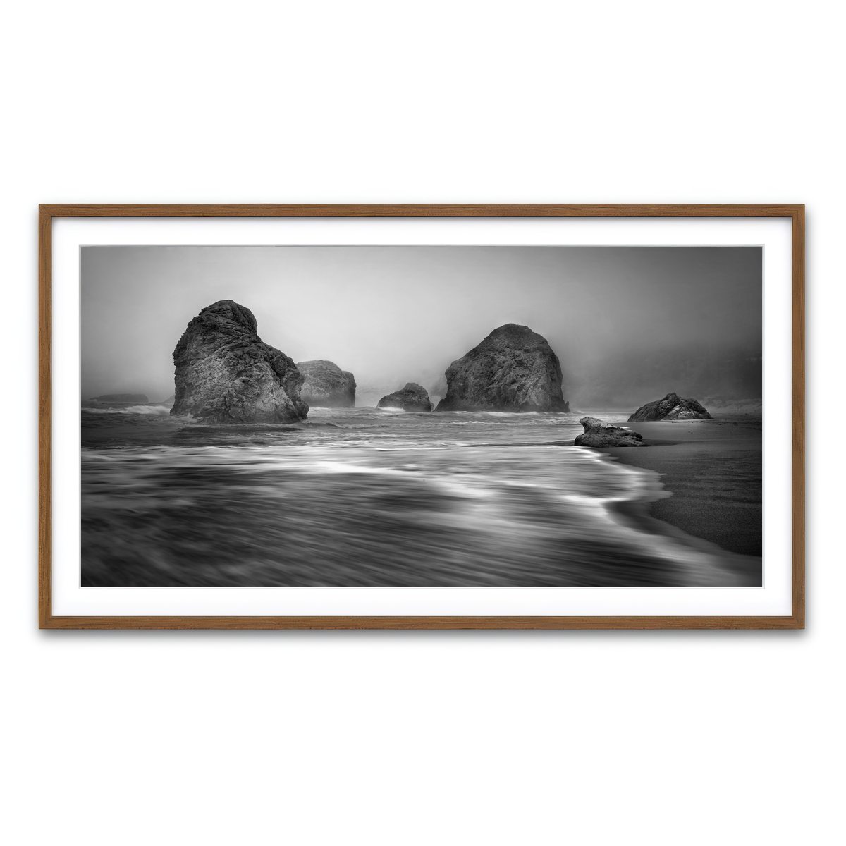 Framed Print 2x1 Walnut