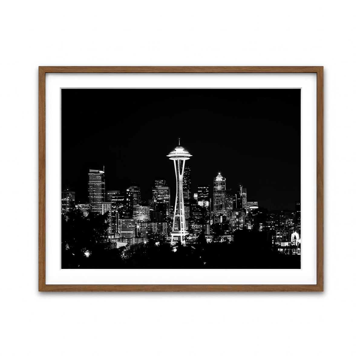 Framed Print 4x3 Walnut