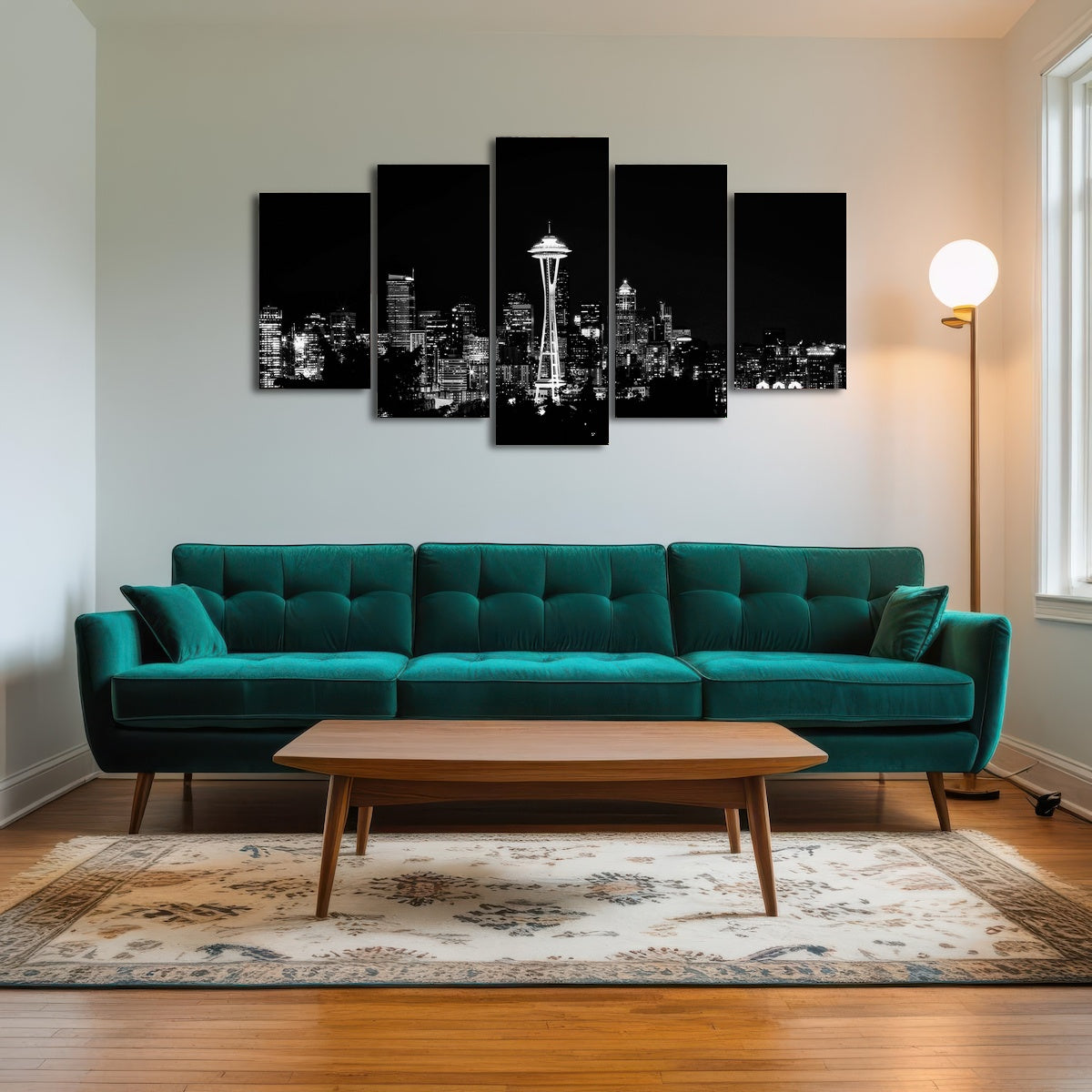 AUTO-MOCKUP ROOM | Seattle skyline